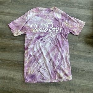Beach Boys Purple Tye Dye Tee